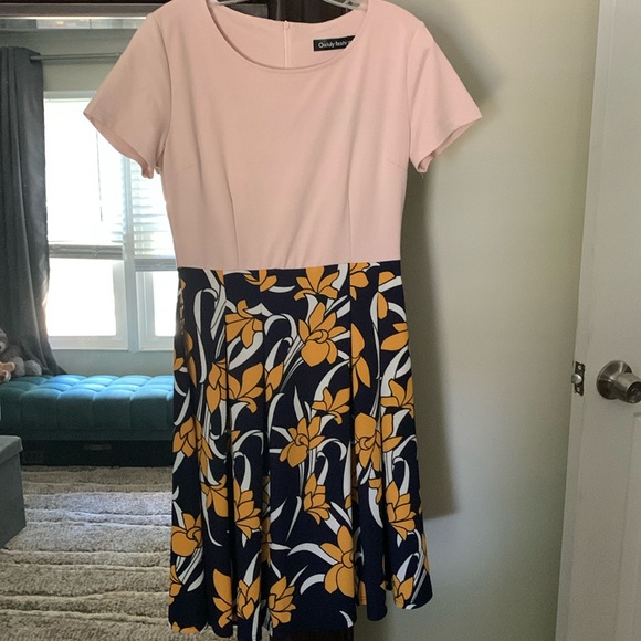 Oxiuly  Fashion Ladies Short sleeve Dress - Picture 1 of 5
